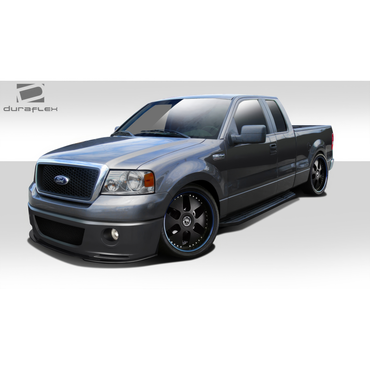 Modify your Ford F-150 2004 with our Exterior/Front Bumpers or Lips - Front angled view of the vehicle