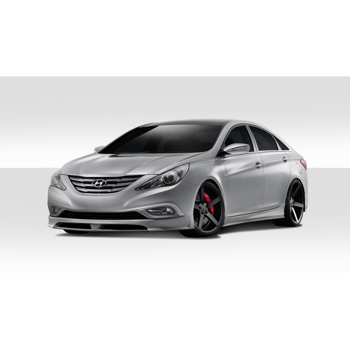 Modify your Hyundai Sonata 2011 with our Exterior/Complete Body Kits - Car shown at a slight front three quarter angle