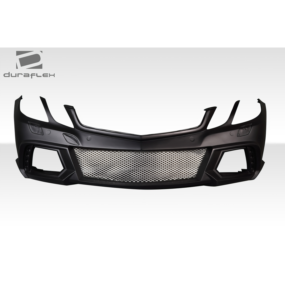 Modify your Mercedes-Benz E-Class 2010 with our Exterior/Front Bumpers or Lips - Front view of bumper at a slight angle