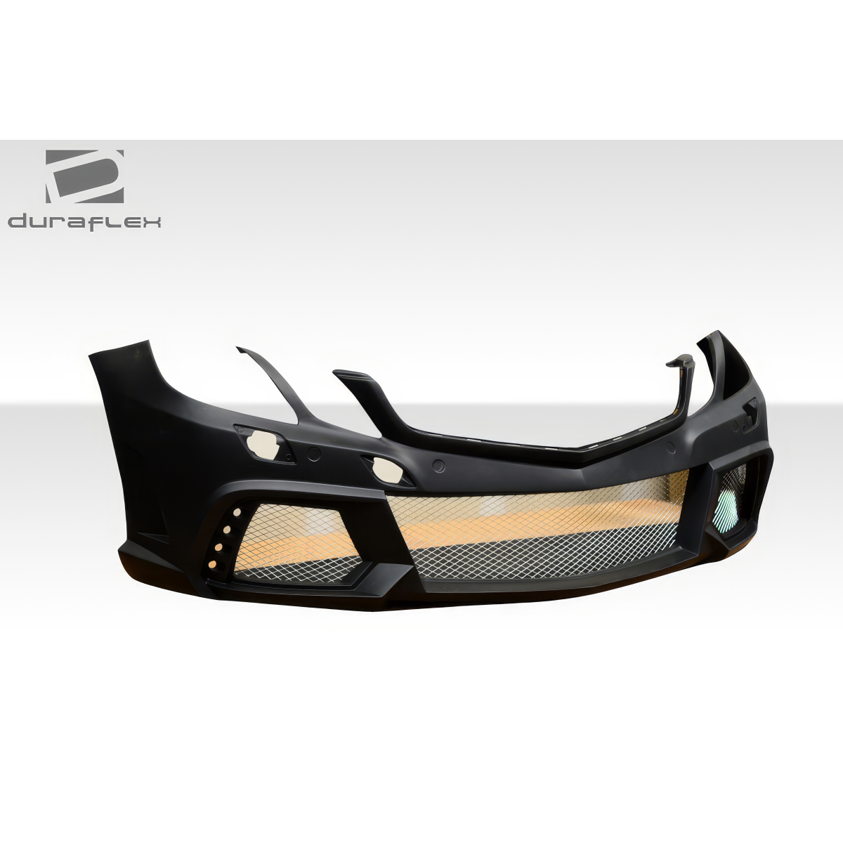 Modify your Mercedes-Benz E-Class 2010 with our Exterior/Front Bumpers or Lips - Front view of the bumper at slight angle