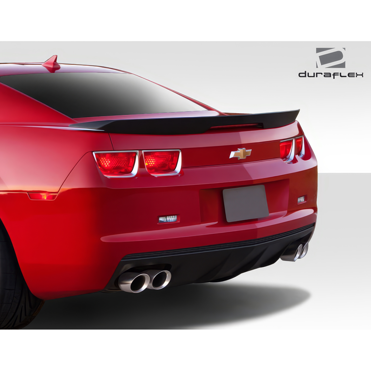 Modify your Chevrolet Camaro 2010 with our Exterior/Wings - Rear angle view of Chevrolet Camaro trunk wing