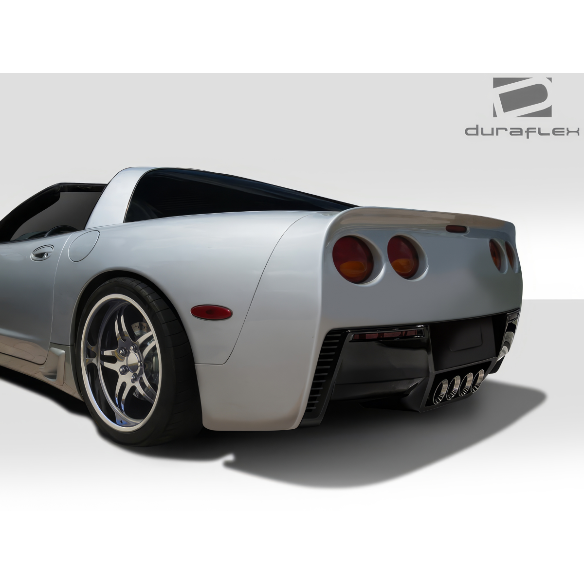 Modify your Chevrolet Corvette 1997 with our Exterior/Complete Body Kits - Viewed from a low rear angle