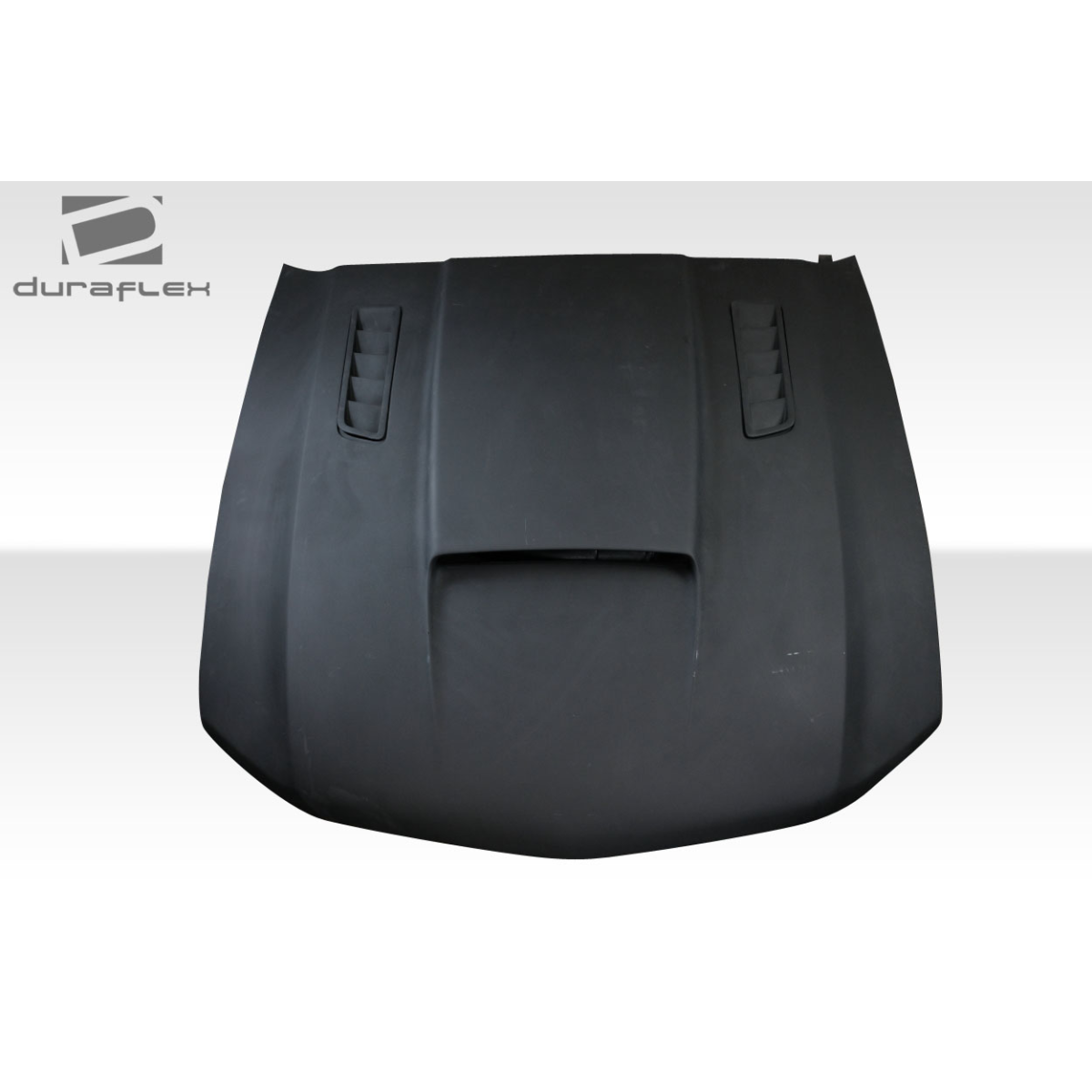 Modify your Ford Mustang 2010 with our Exterior/Hoods - Front view of the hood part from the vehicle