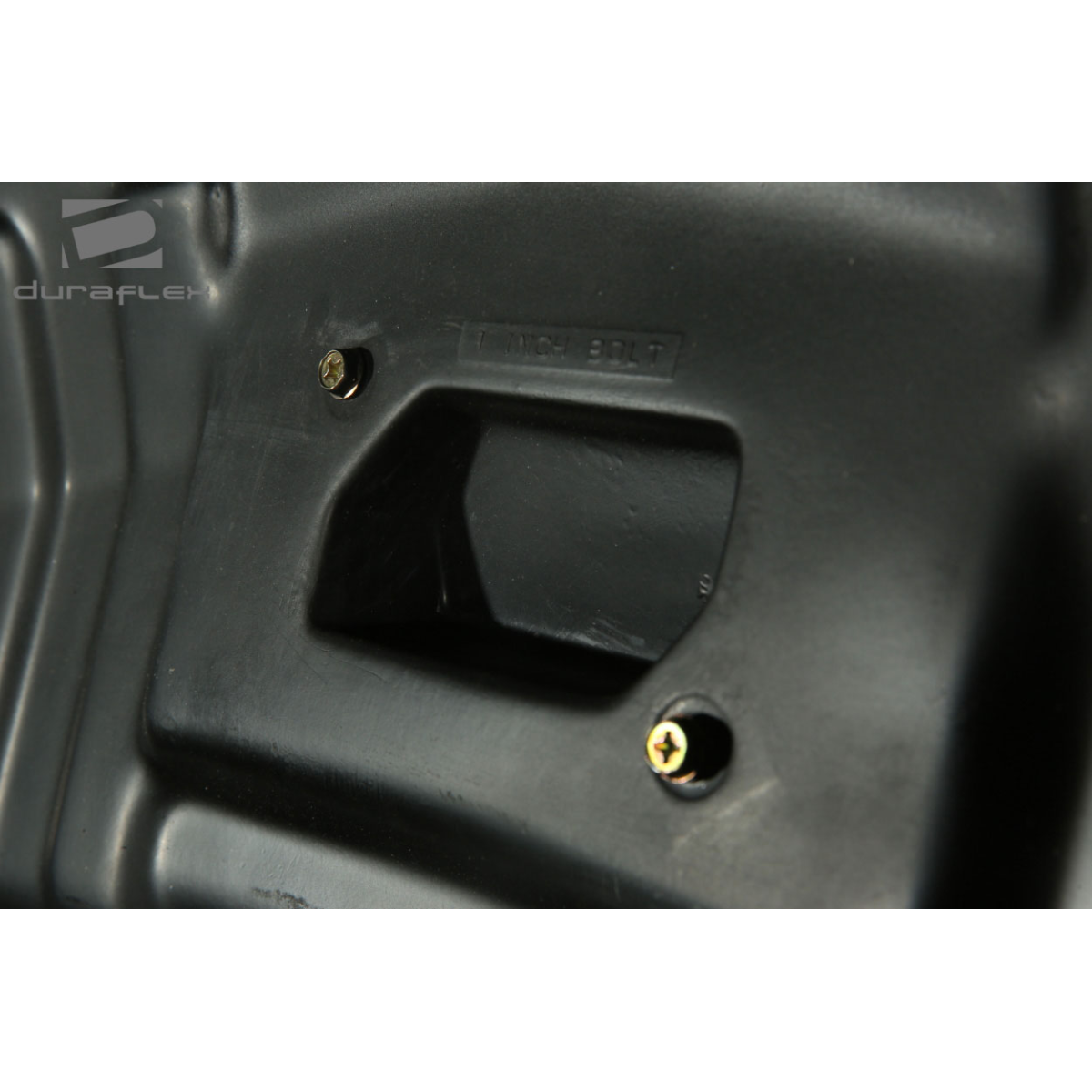 Modify your Ford Mustang 2010 with our Exterior/Hoods - Angled close up of the hood interior