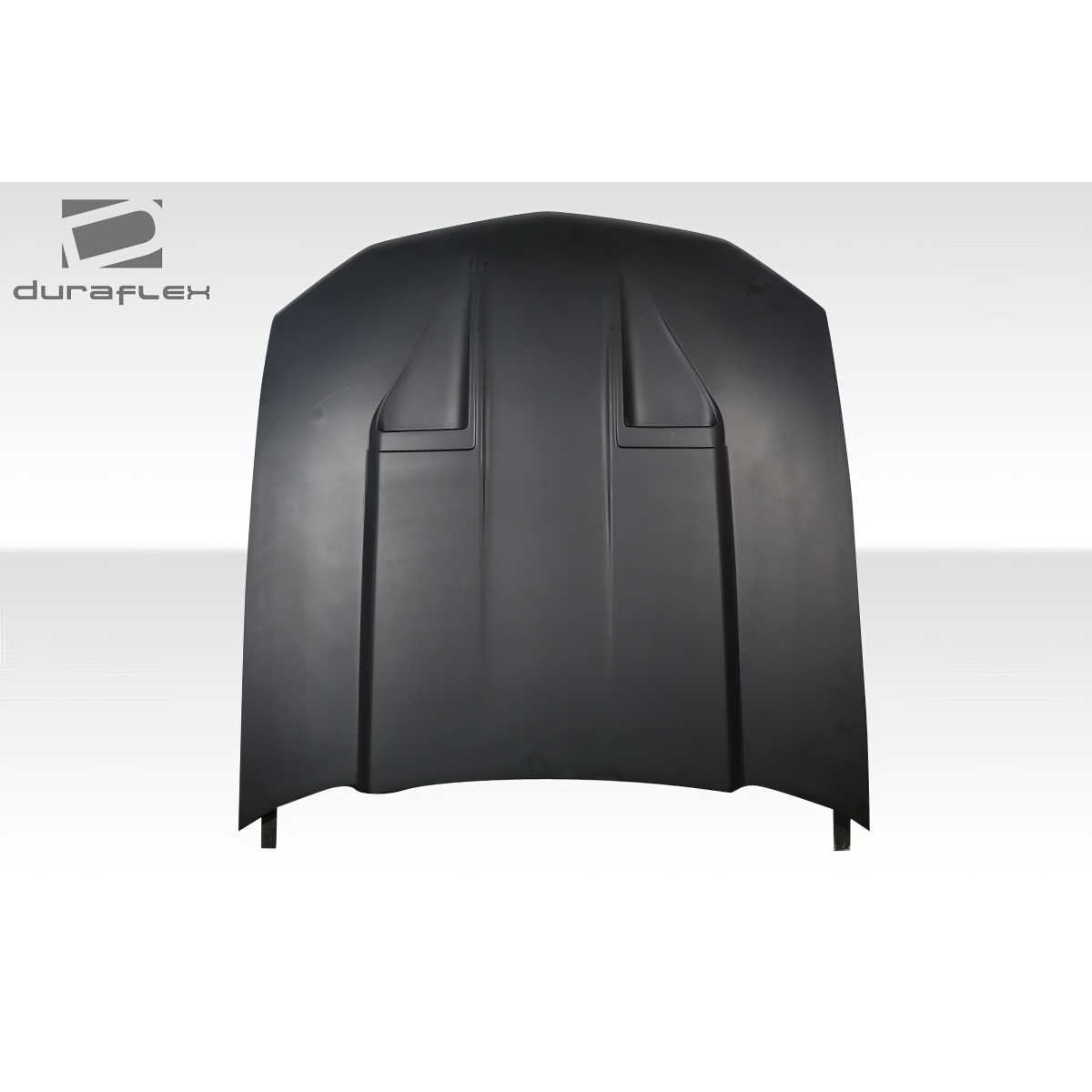 Modify your Ford Mustang 2010 with our Exterior/Hoods - Front view of the hood at a straight angle