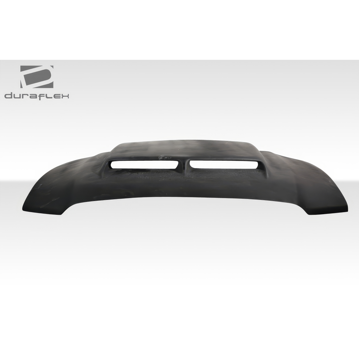 Modify your Ford Mustang 2013 with our Exterior/Hoods - Front view of a car hood at a slight angle