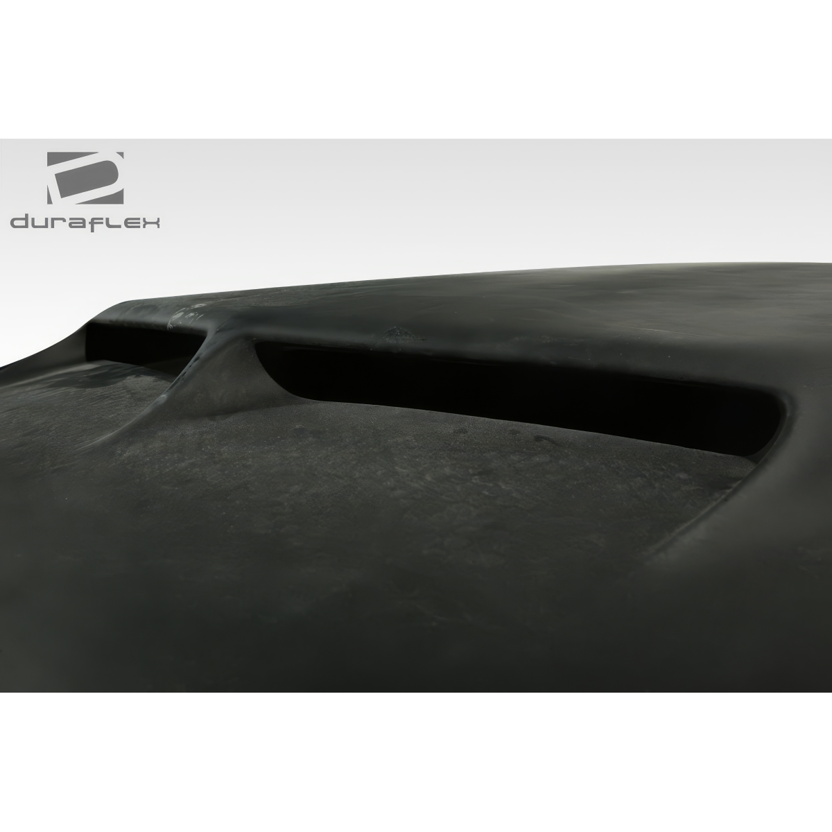 Modify your Ford Mustang 2013 with our Exterior/Hoods - Top view of vehicle hood at slight angle