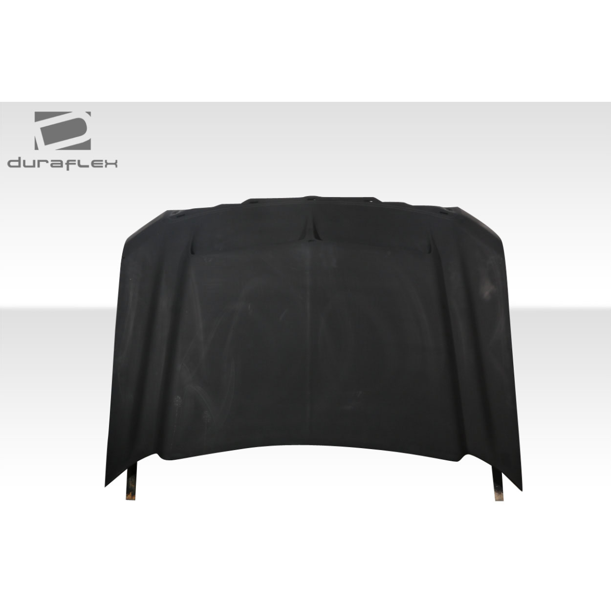 Modify your Ford F-150 2009 with our Exterior/Hoods - Front view of a car hood at straight angle