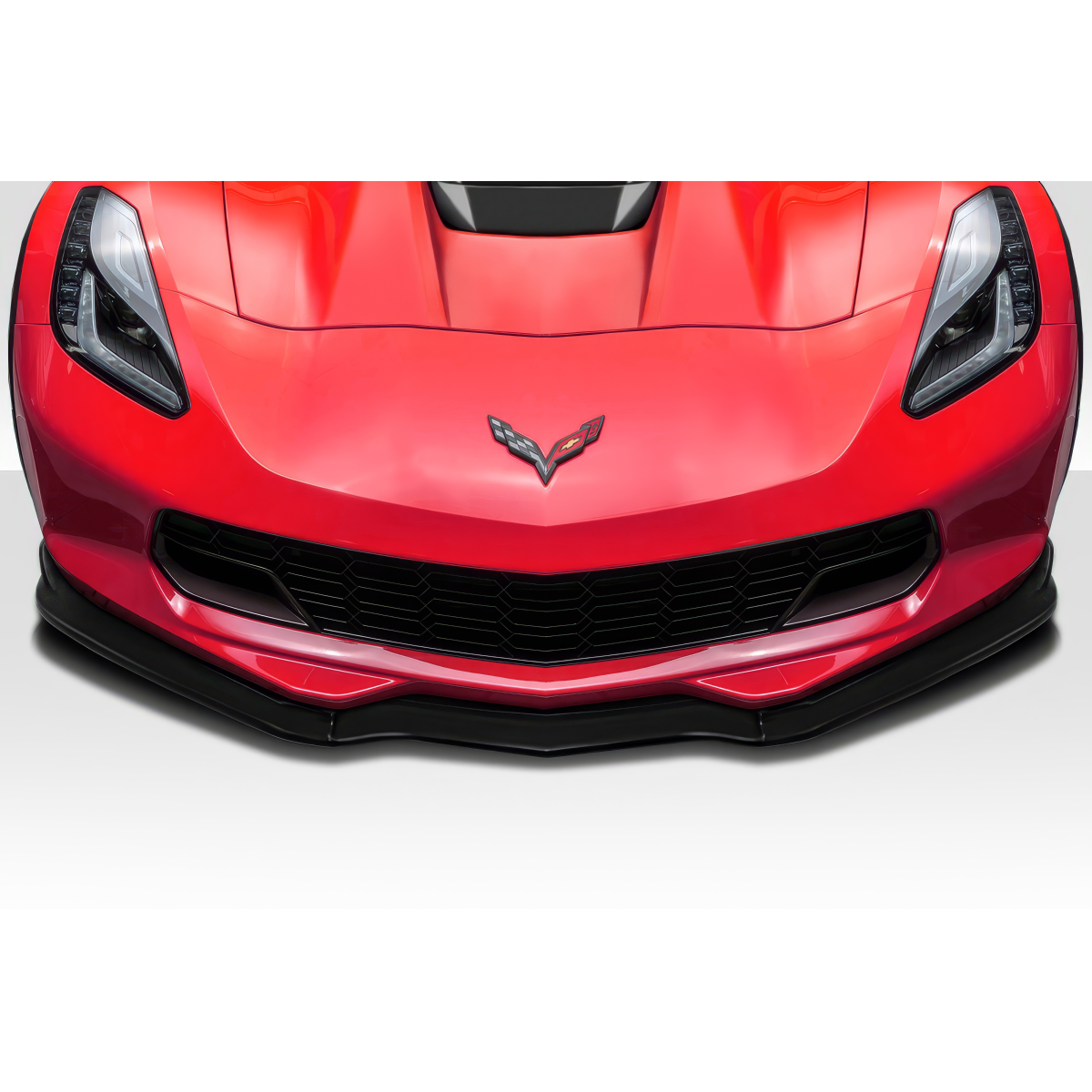 Modify your Chevrolet Corvette 2014 with our Exterior/Complete Body Kits - Front view angle showcasing the bumper lip