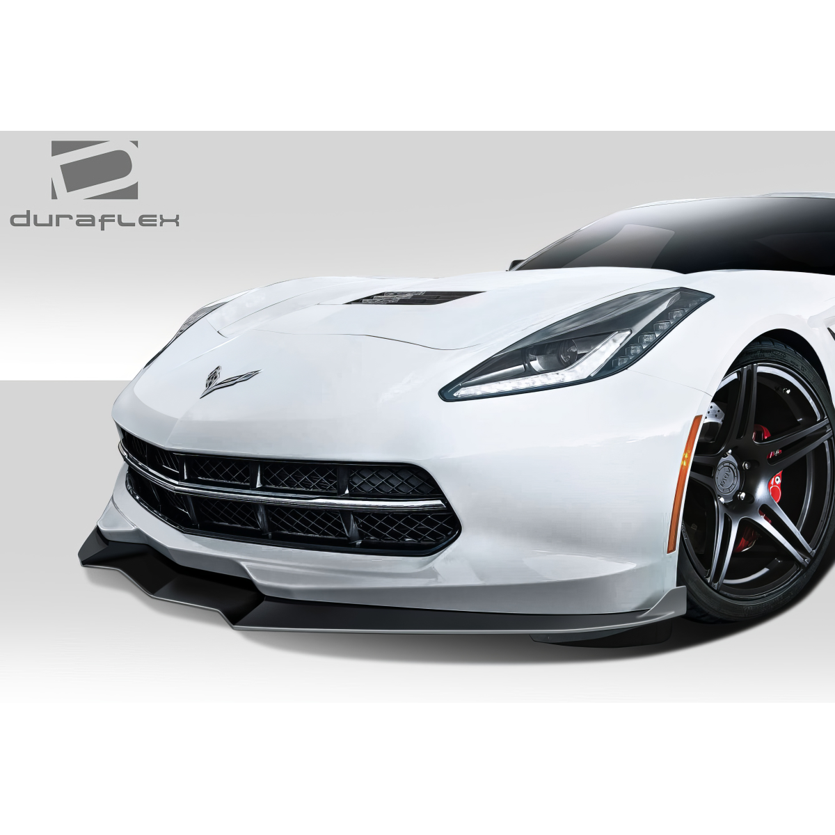 Modify your Chevrolet Corvette 2014 with our Exterior/Complete Body Kits - Front view with a slight upward angle