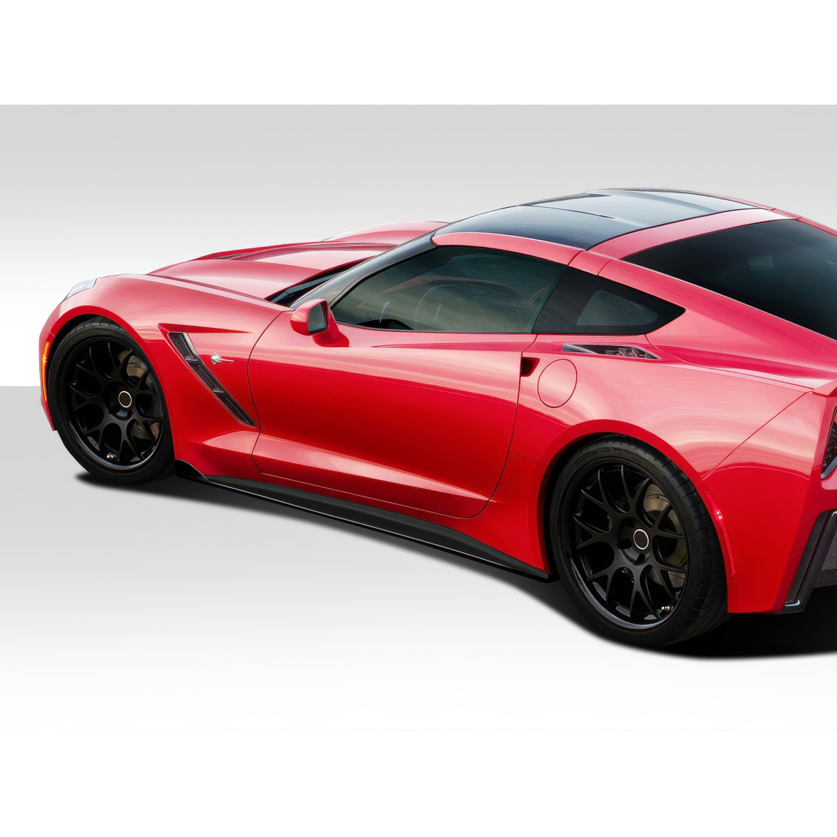 Modify your Chevrolet Corvette 2014 with our Exterior/Complete Body Kits - Side angle view of the vehicle showcasing design