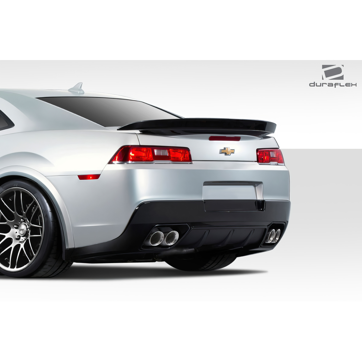 Modify your Chevrolet Camaro 2014 with our Exterior/Rear Bumpers or Lips - Rear angle view of Chevrolet Camaro