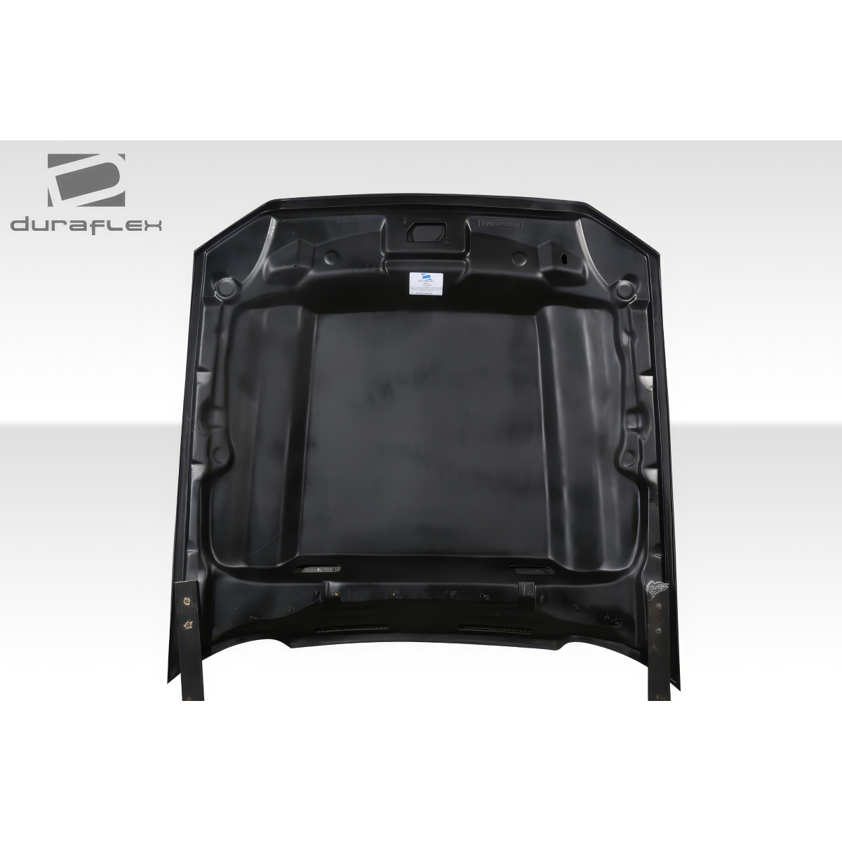 Modify your Ford Mustang 2013 with our Exterior/Hoods - Front view of the hood part at eye level