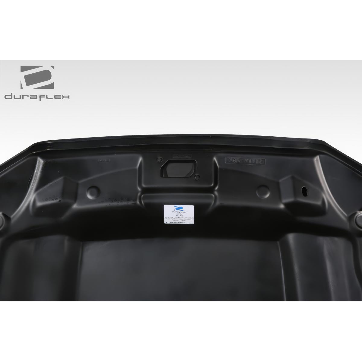 Modify your Ford Mustang 2013 with our Exterior/Hoods - Top down view of the hood component