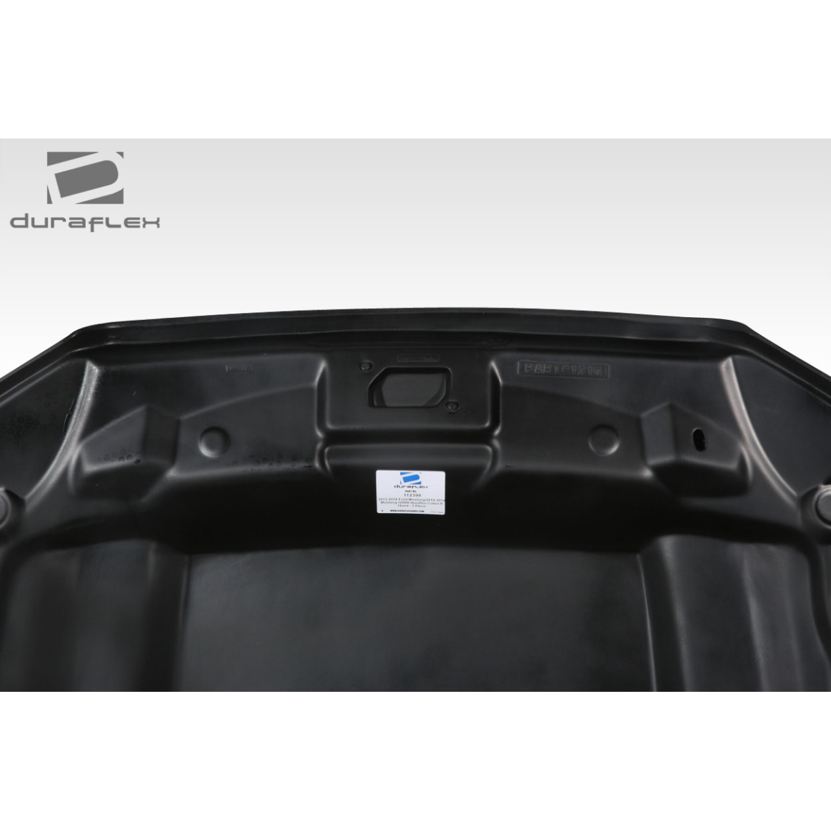 Modify your Ford Mustang 2013 with our Exterior/Hoods - Top view angle of the hood part