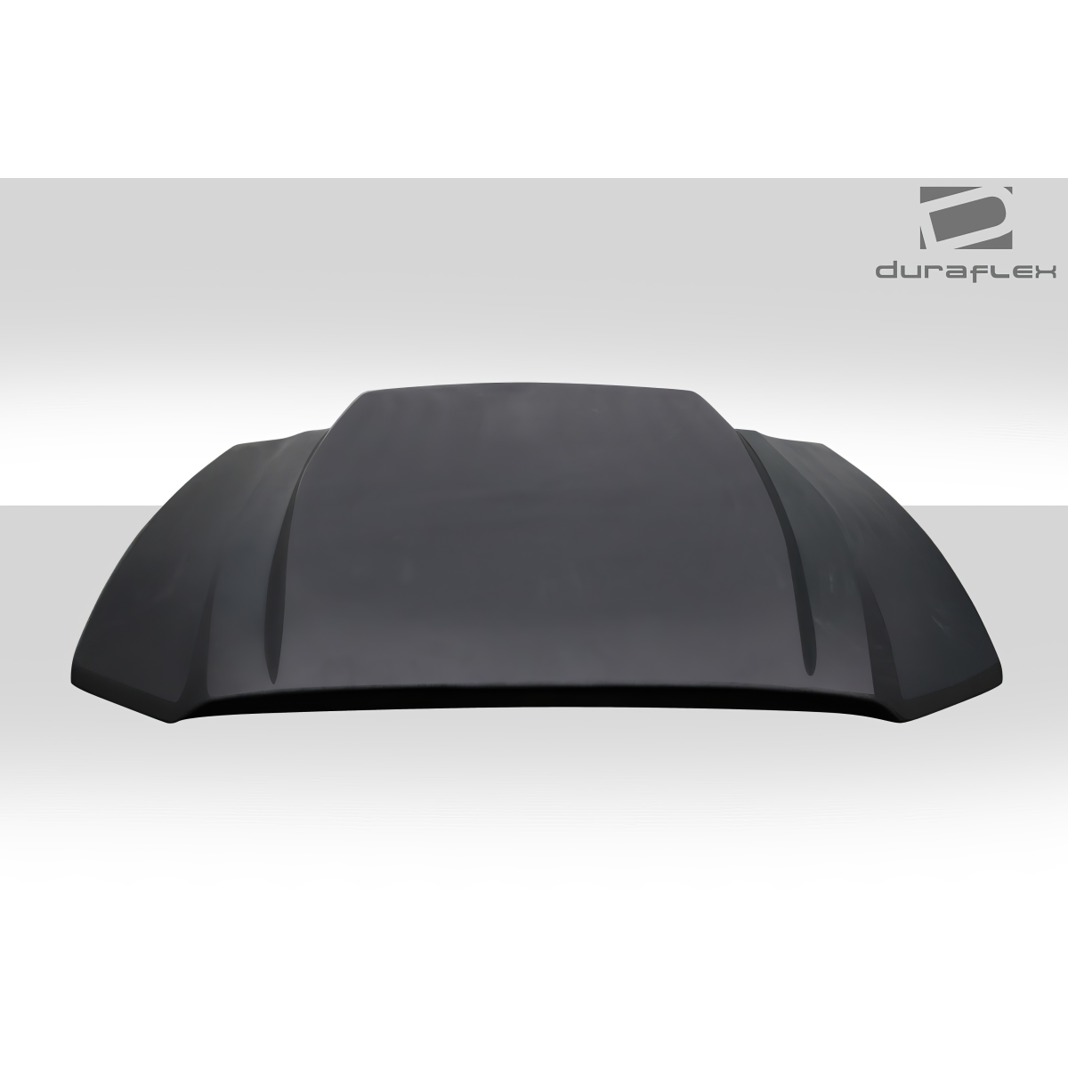 Modify your Ford Mustang 2013 with our Exterior/Hoods - Front view of the cowl hood at a slight angle