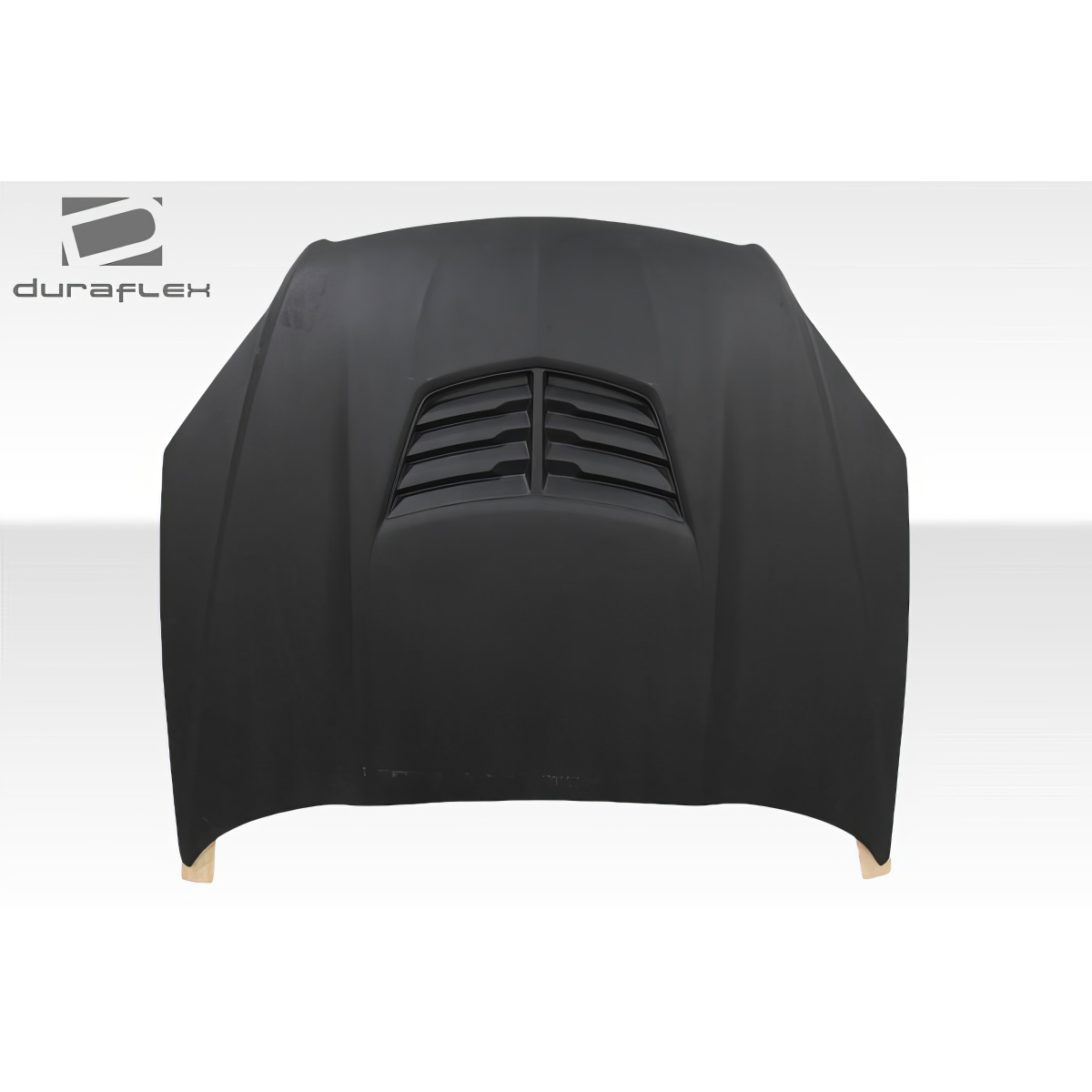 Modify your Chevrolet Impala 2006 with our Exterior/Hoods - Front view of the car hood at a straight angle