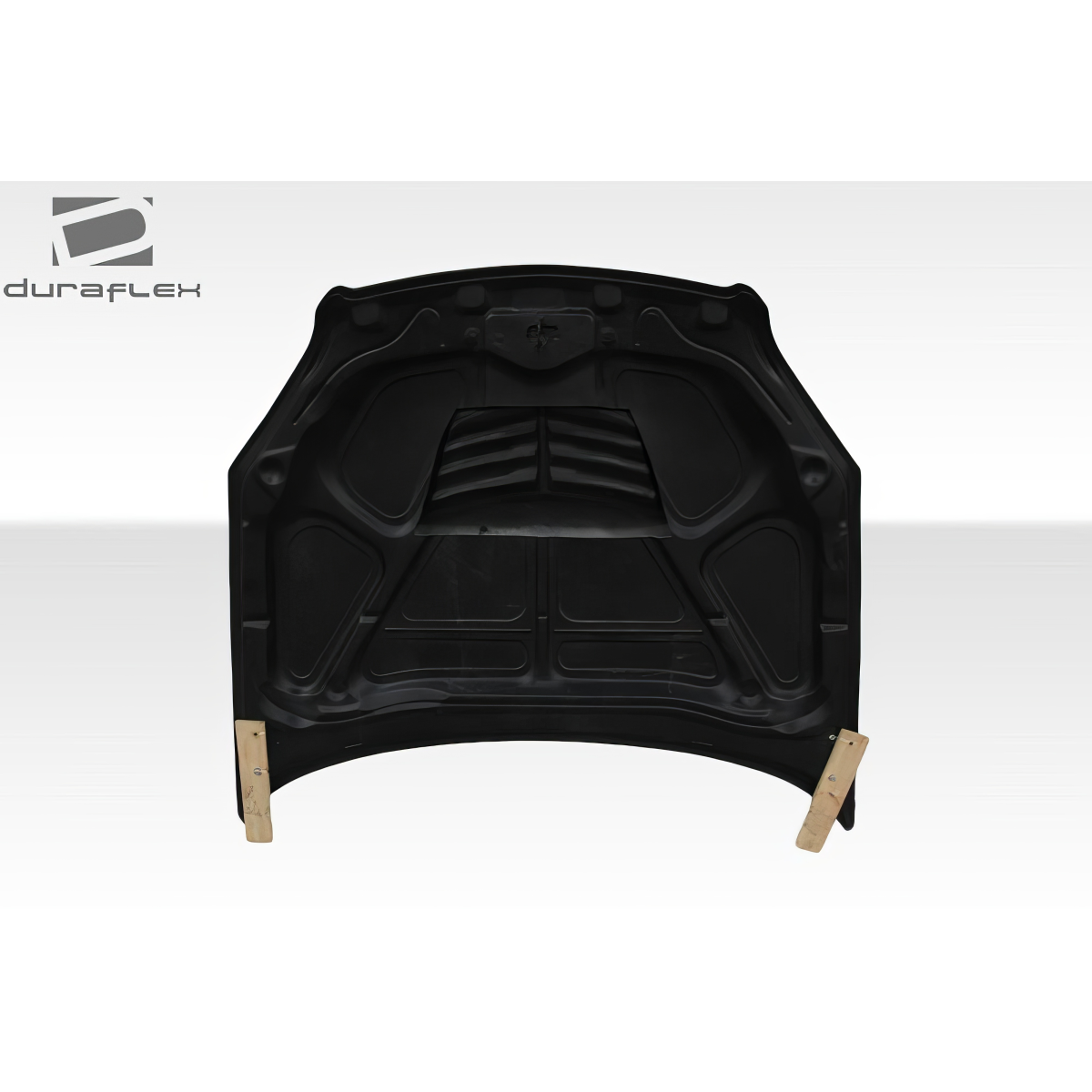 Modify your Chevrolet Impala 2006 with our Exterior/Hoods - Front view of the hood part at a straight angle