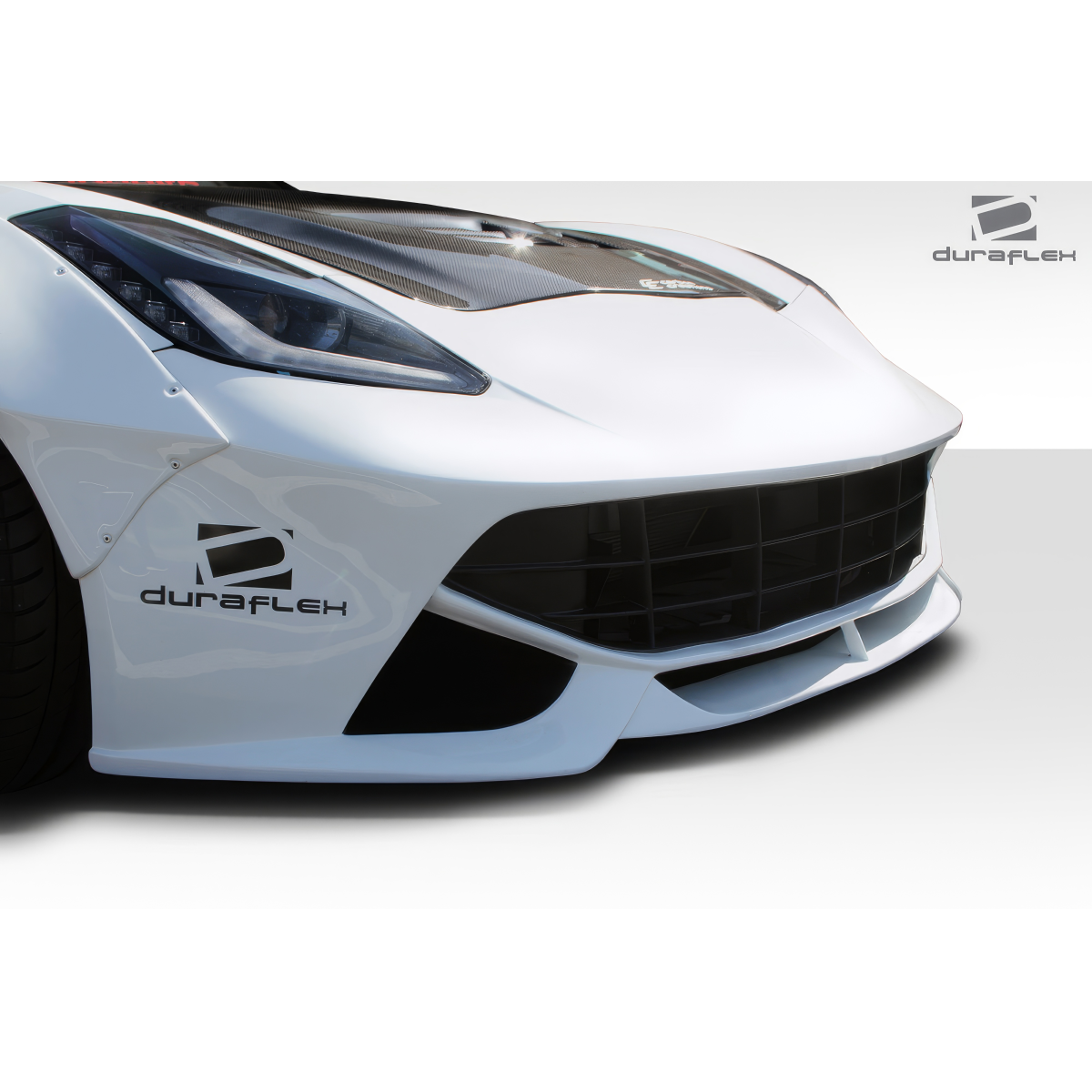 Modify your Chevrolet Corvette 2014 with our Exterior/Complete Body Kits - Front angle focusing on external details