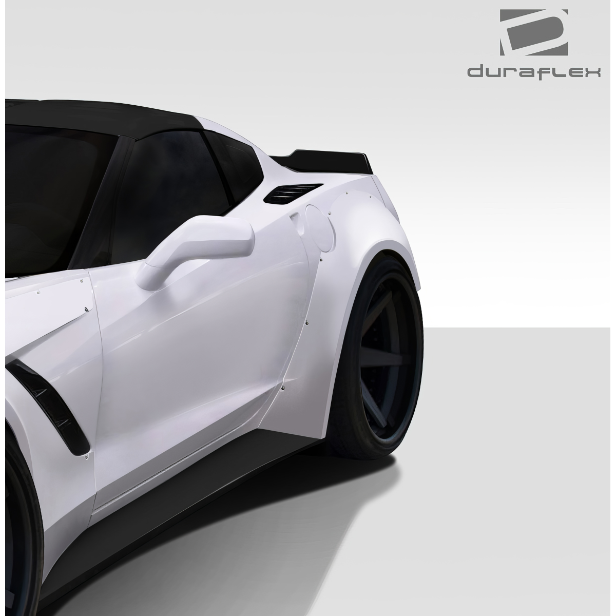 Modify your Chevrolet Corvette 2014 with our Exterior/Complete Body Kits - Angle shows front left quarter of vehicle