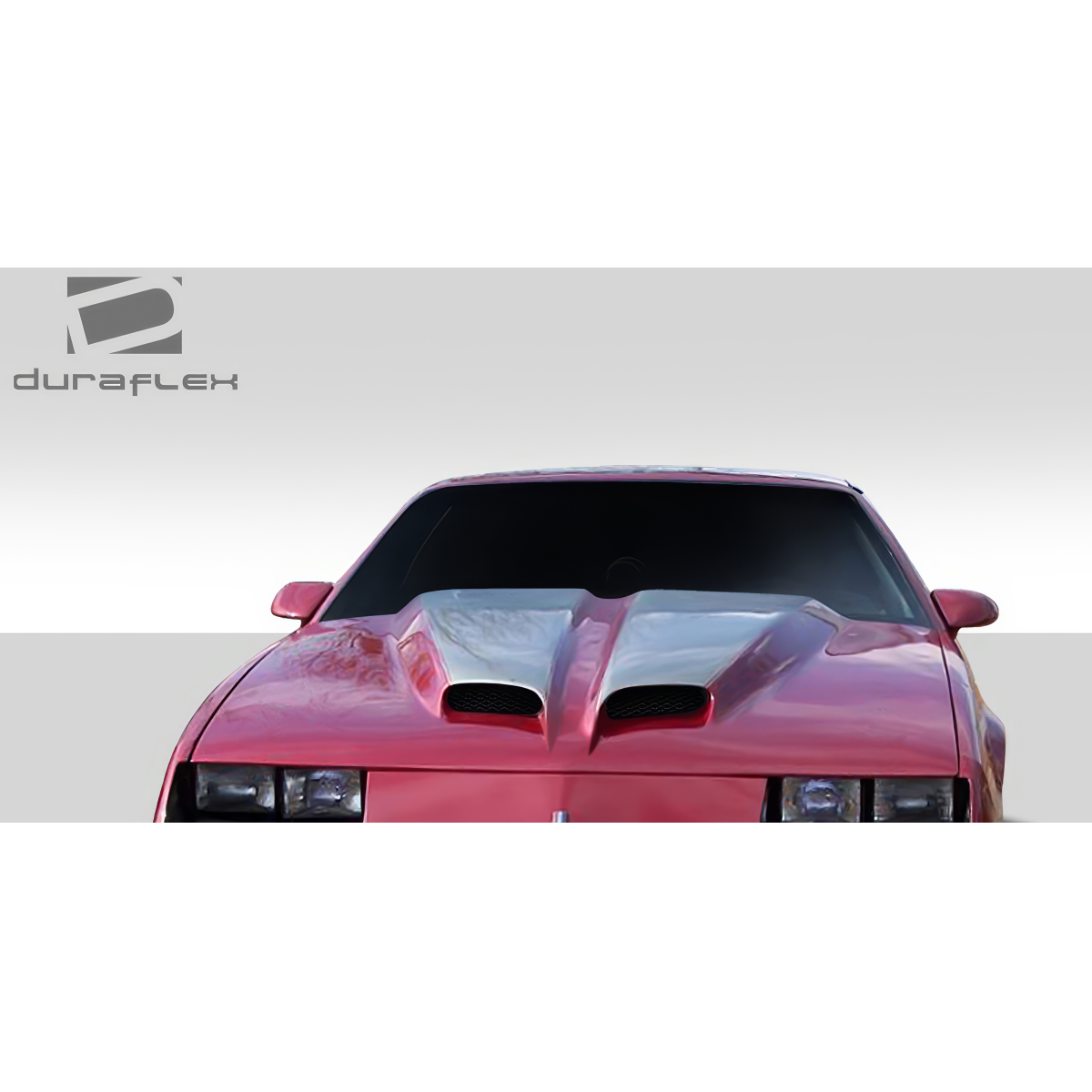 Modify your Universal   with our Exterior/Hoods - Front angle view of vehicle hood cowl scoop