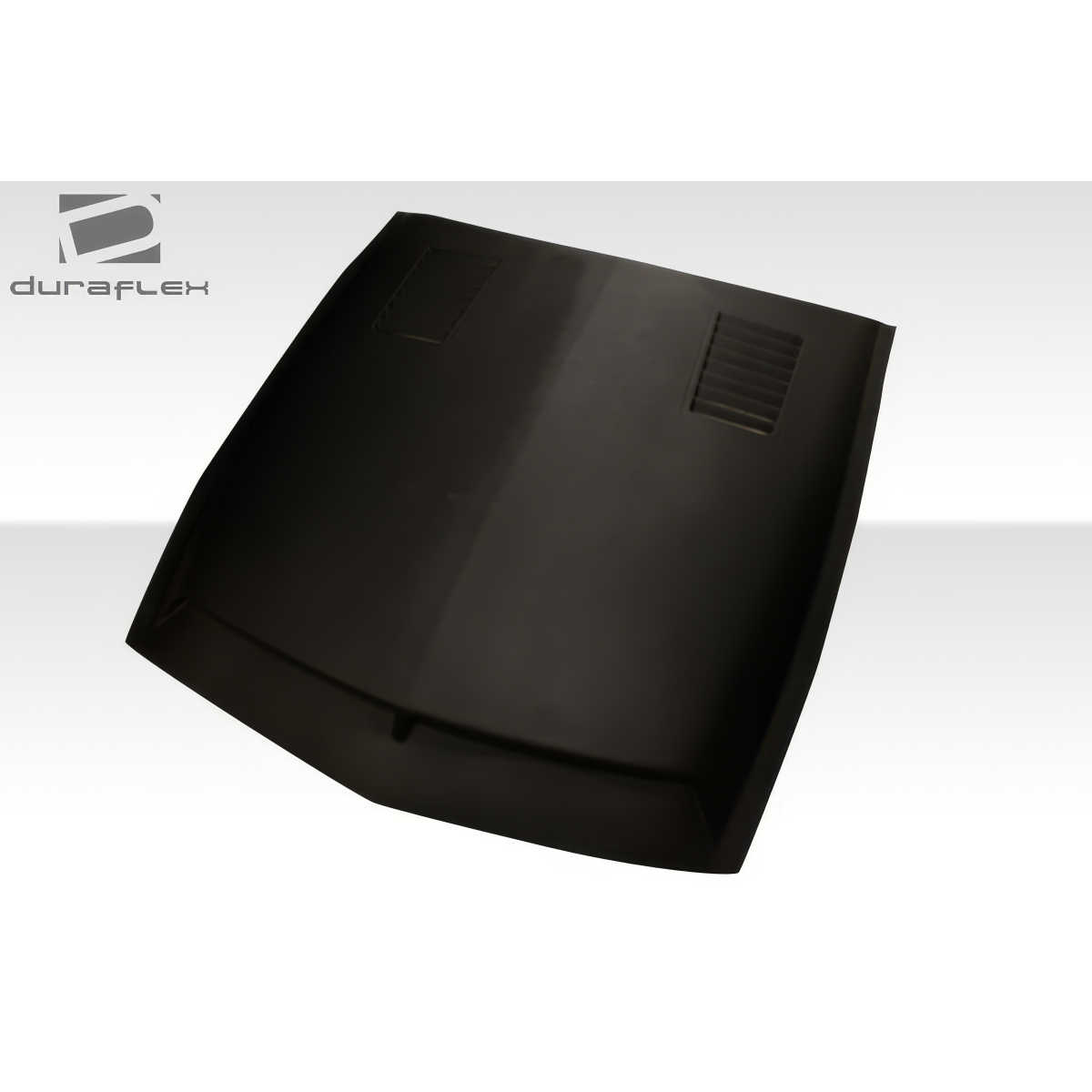 Modify your Universal   with our Exterior/Hoods - Front view of car hood at a slight angle