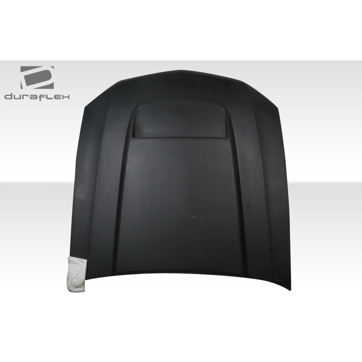 Modify your Ford Mustang 2010 with our Exterior/Hoods - Front view of the hood part at a straight angle