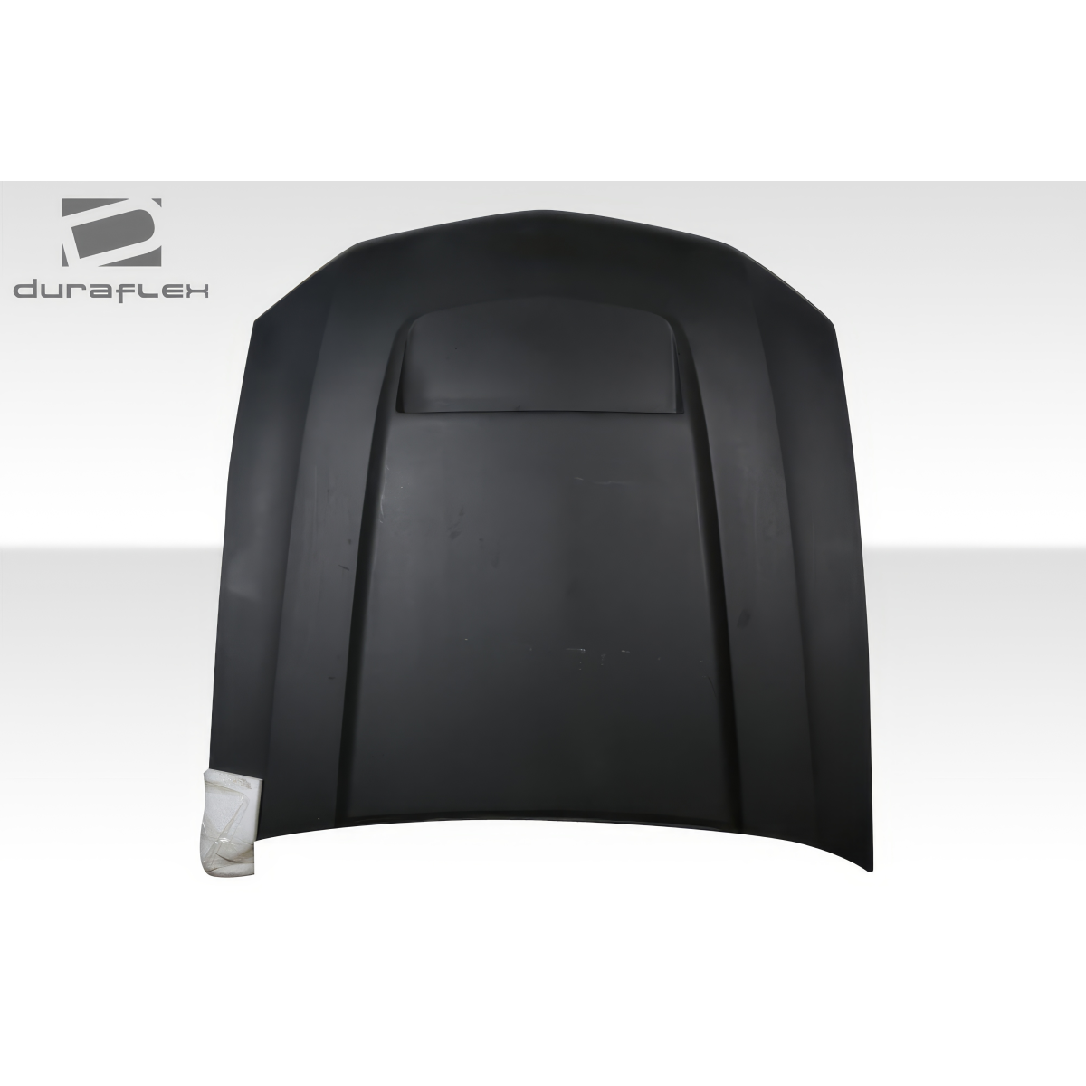 Modify your Ford Mustang 2010 with our Exterior/Hoods - Front view of the Mustang hood from Duraflex