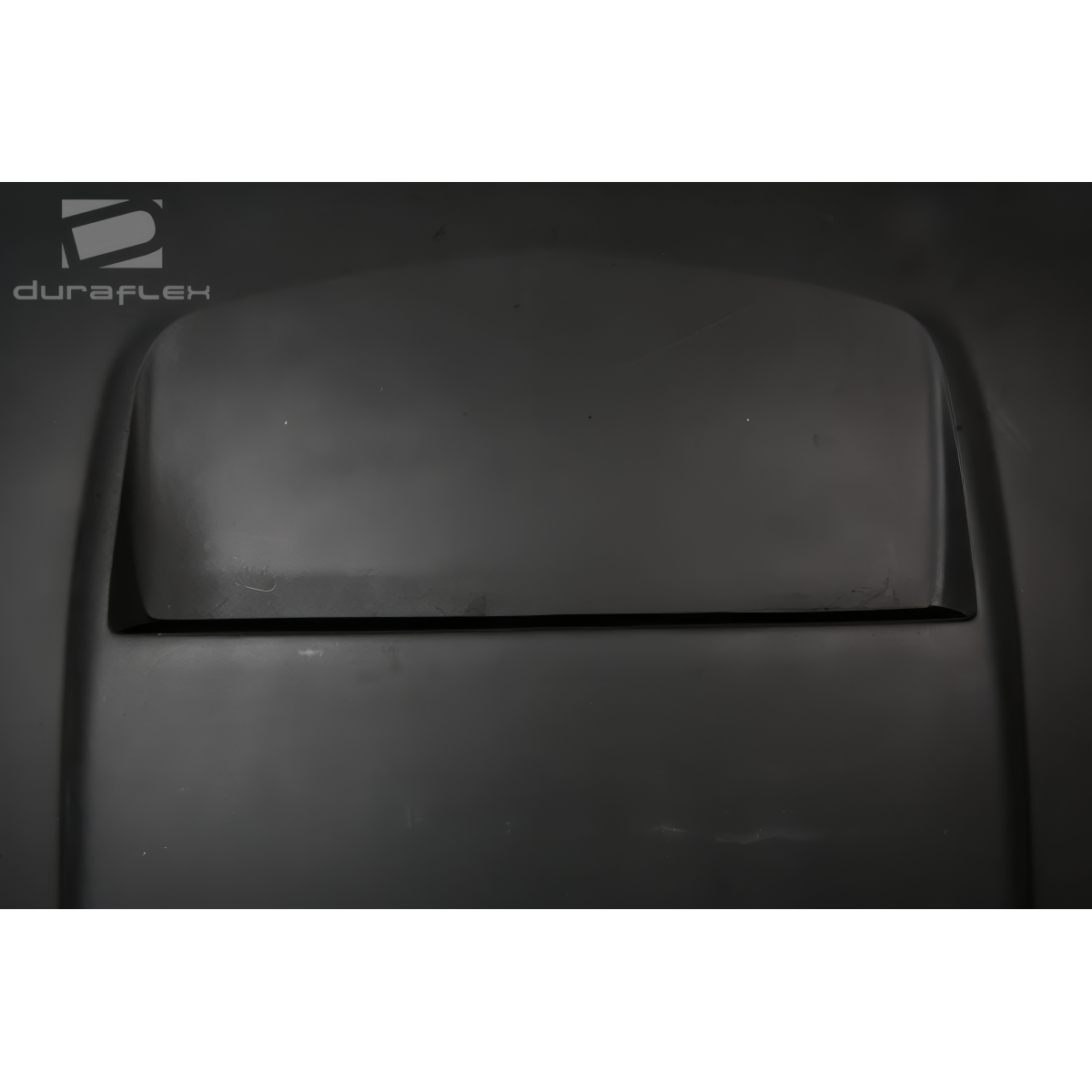 Modify your Ford Mustang 2010 with our Exterior/Hoods - Top view of a car hood at a flat angle