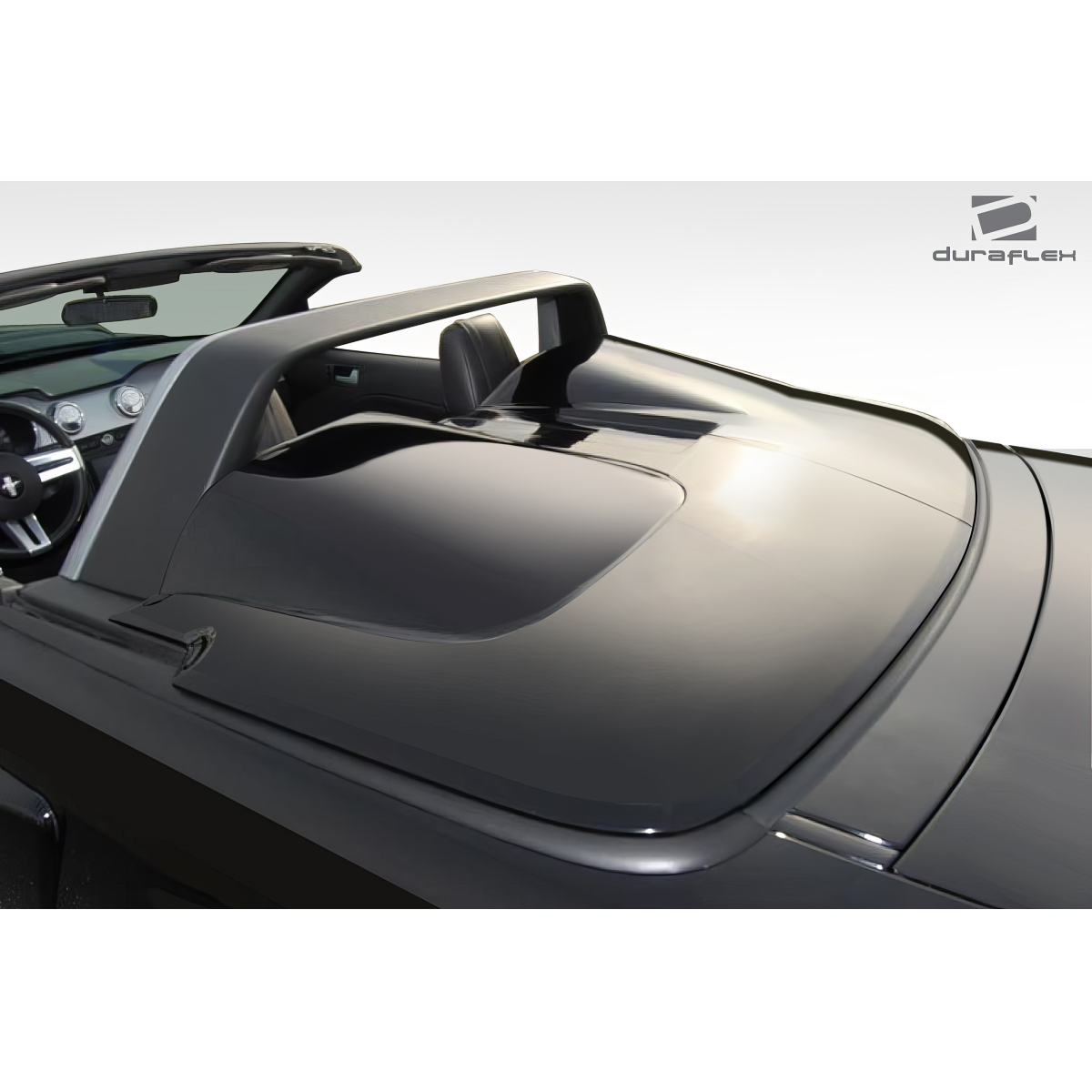 Modify your Ford Mustang 2005 with our Exterior/Tonneau Covers - Top view angled down on the tonneau cover