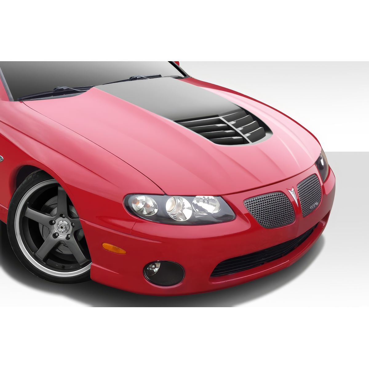 Modify your Pontiac GTO 2004 with our Exterior/Hoods - View from above at a slight angle