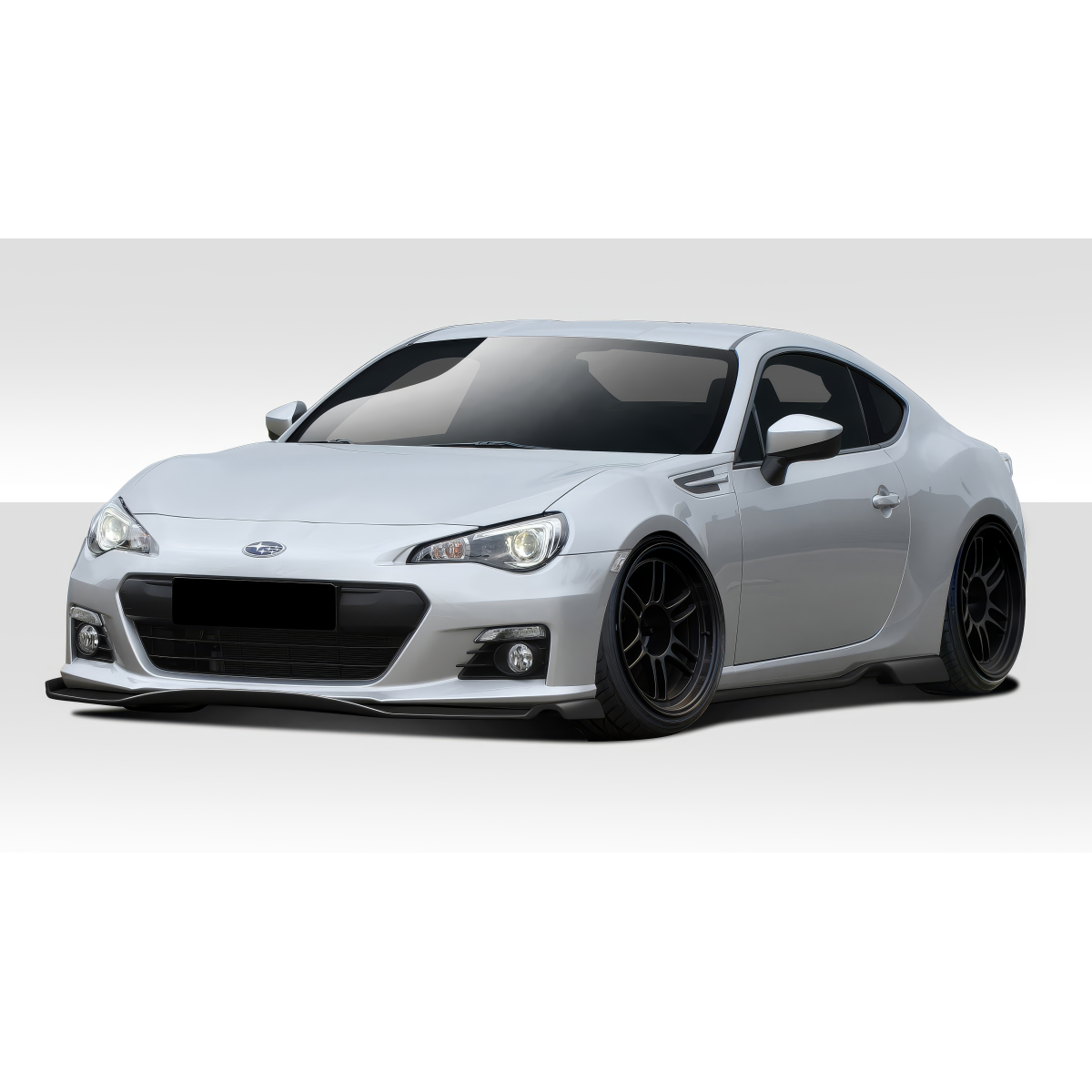 Modify your Subaru BRZ 2013 with our Exterior/Complete Body Kits - Frontal angle showing car part details clearly