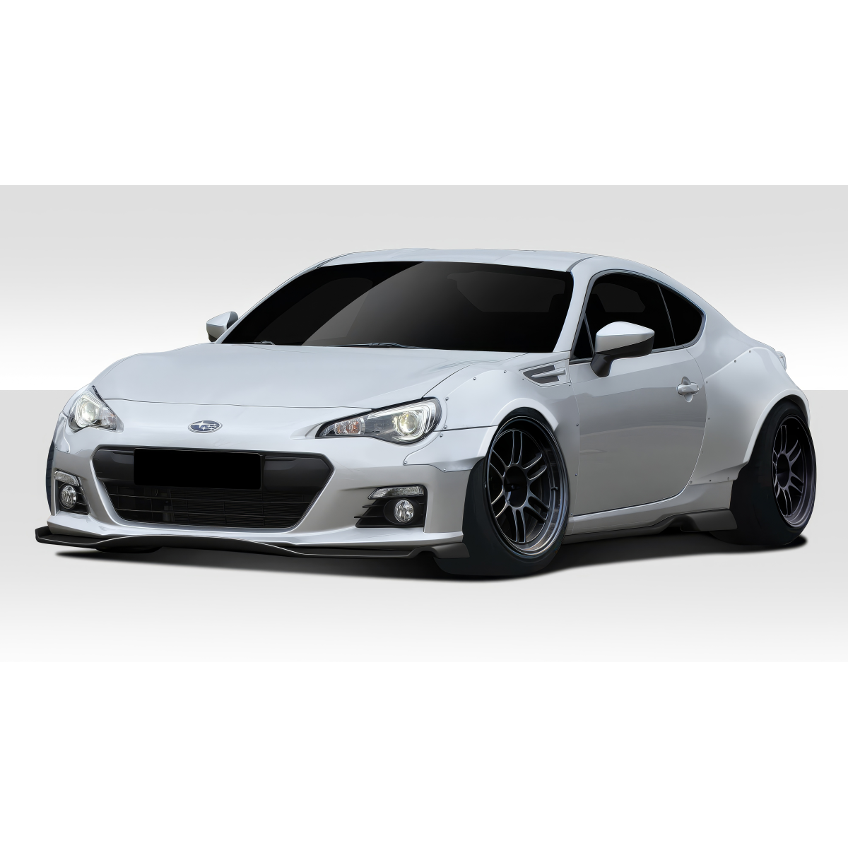 Modify your Subaru BRZ 2013 with our Exterior/Complete Body Kits - Front three quarter view of the car