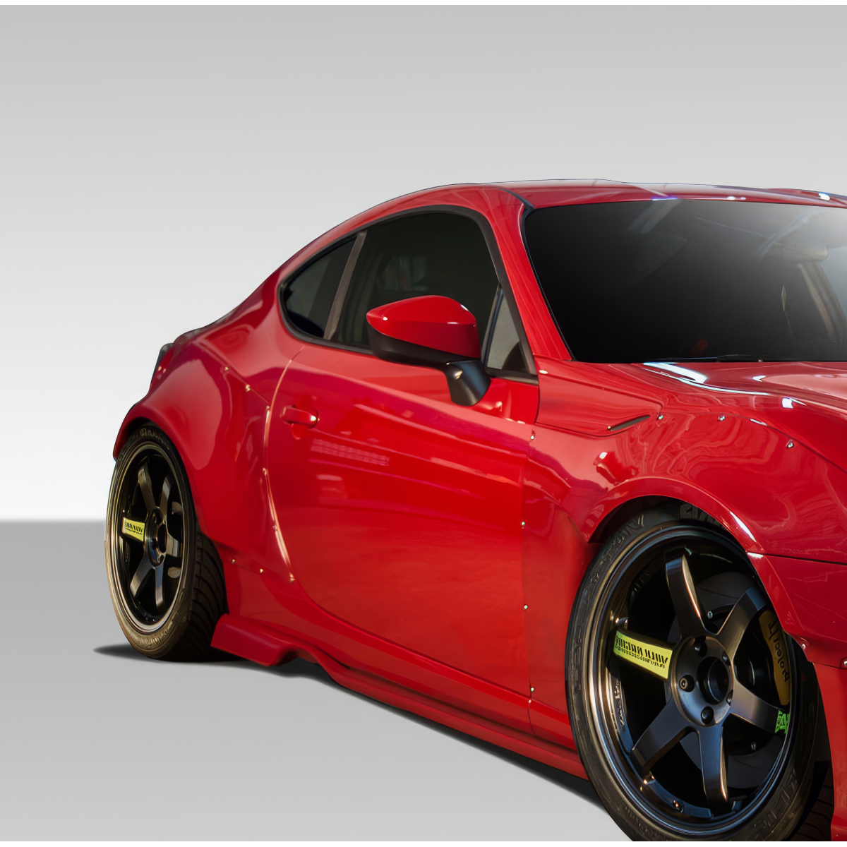 Modify your Subaru BRZ 2013 with our Exterior/Complete Body Kits - The image shows a left side view of the car