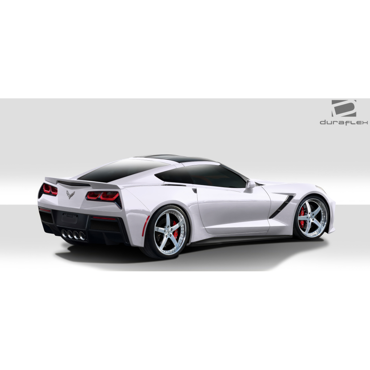 Modify your Chevrolet Corvette 2014 with our Exterior/Complete Body Kits - Rear three quarter angle view of the vehicle