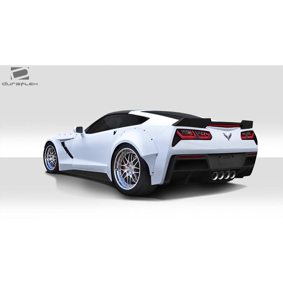 Modify your Chevrolet Corvette 2014 with our Exterior/Complete Body Kits - Viewed from a three quarter rear angle