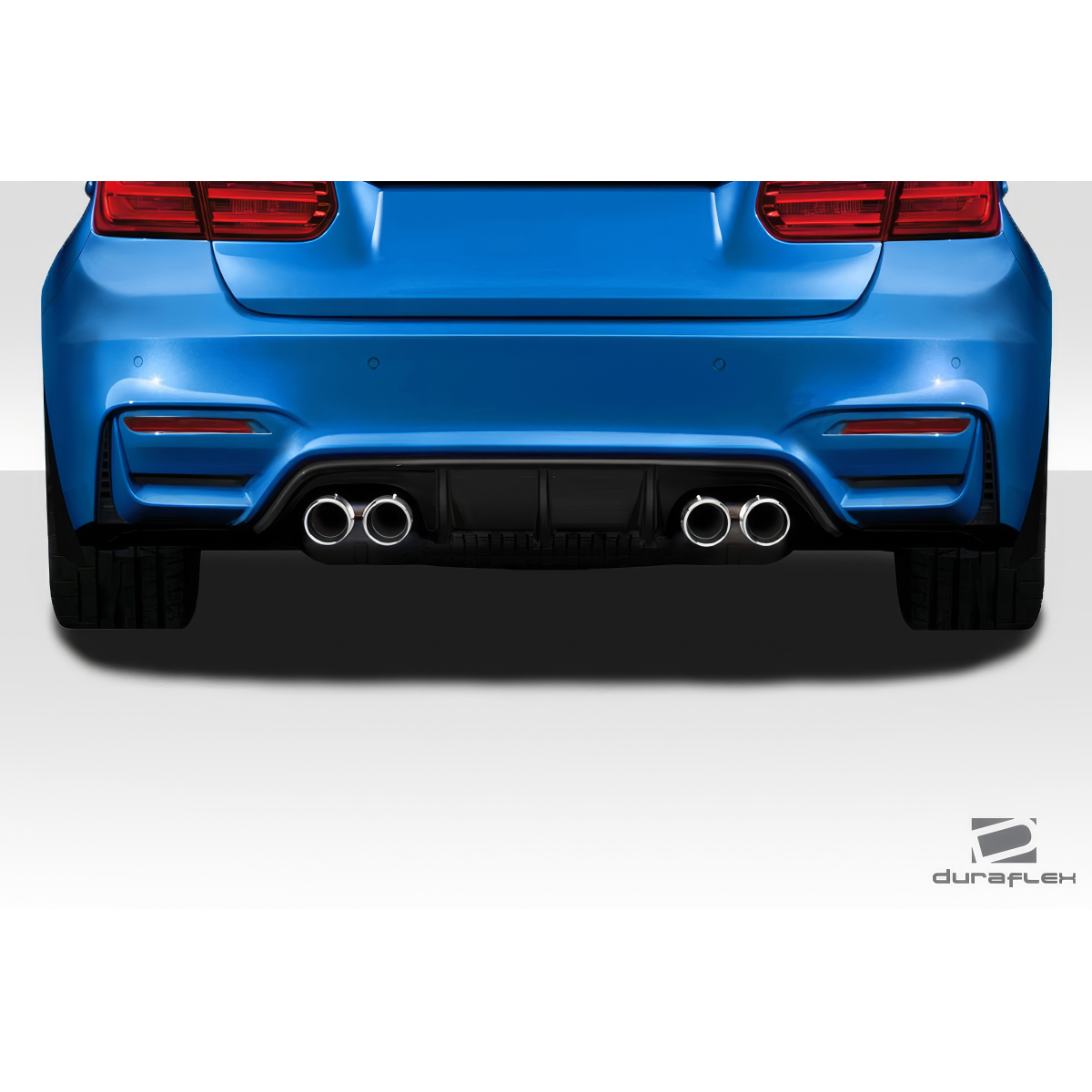 Modify your BMW 3-Series 2012 with our Exterior/Diffusers - Viewed from a slight angle from behind