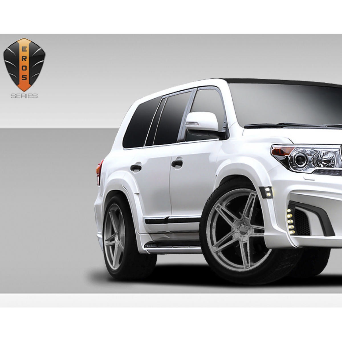 Modify your Toyota Land Cruiser 2013 with our Exterior/Fenders - Front three quarter angle of the vehicle
