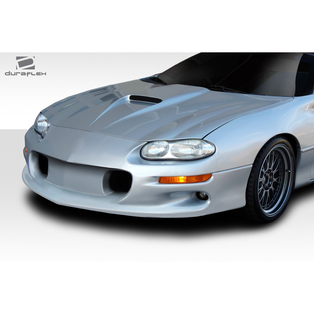 Modify your Chevrolet Camaro 1998 with our Exterior/Front Bumpers or Lips - Front angle view of a Chevrolet Camaro bumper