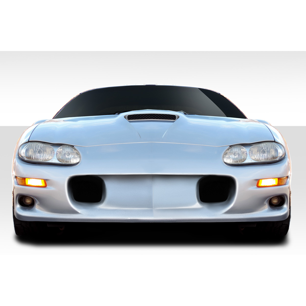 Modify your Chevrolet Camaro 1998 with our Exterior/Front Bumpers or Lips - Front view of the Chevrolet Camaro