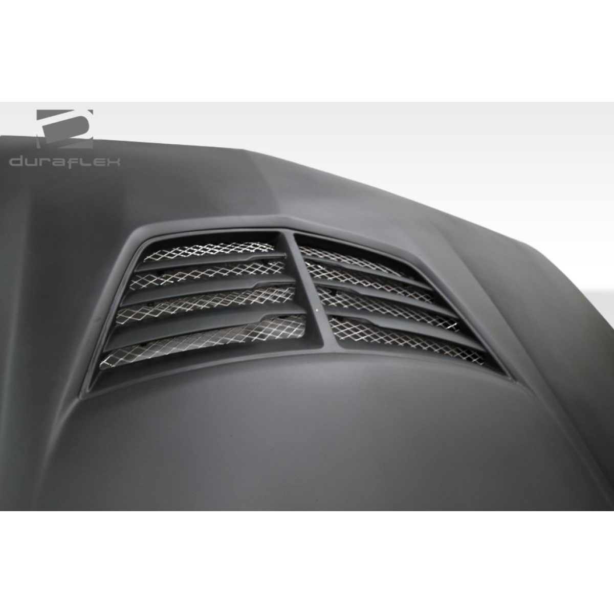 Modify your Chevrolet Camaro 1982 with our Exterior/Hoods - View is at a high angle showing the hood vents