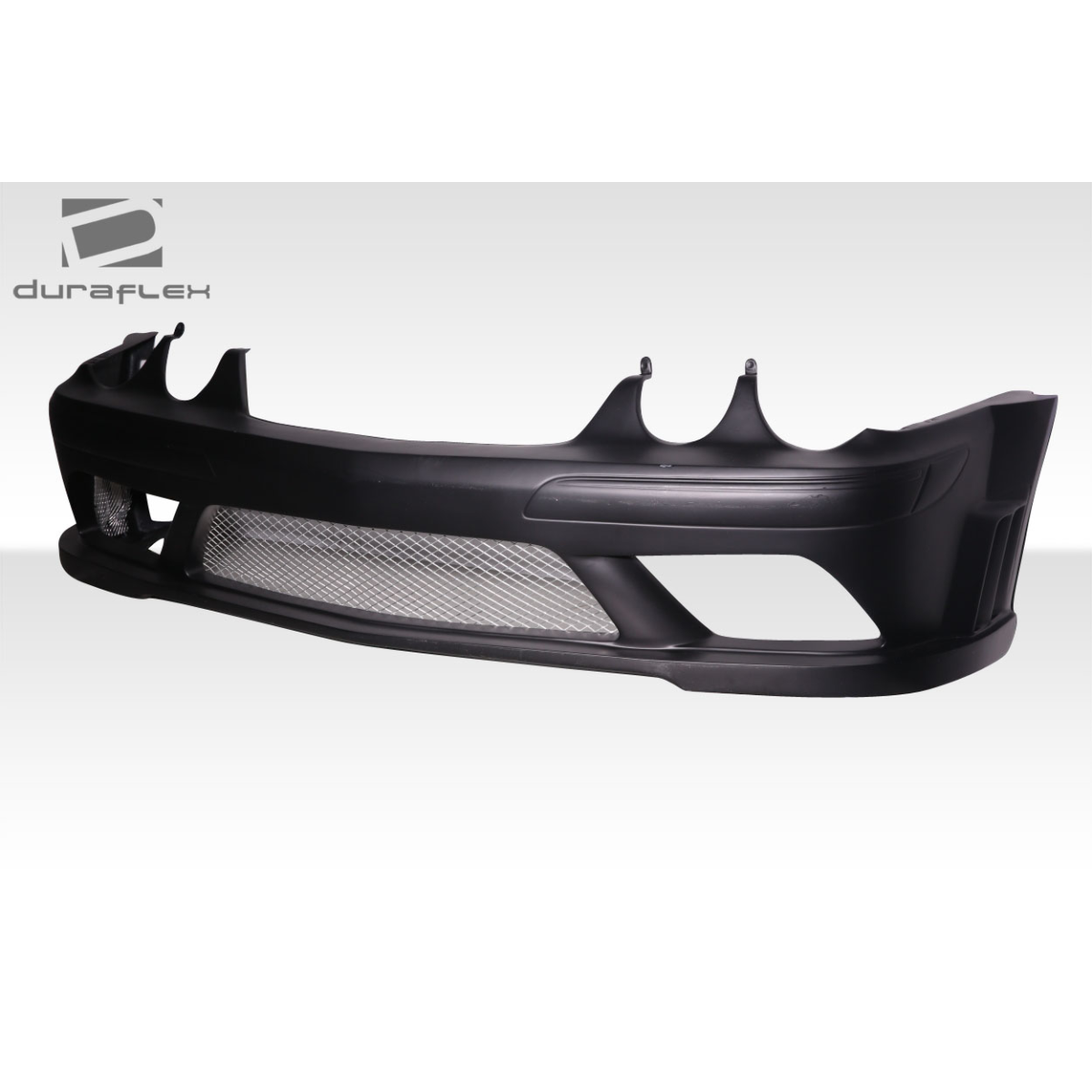 Modify your Mercedes-Benz CLK-Class 1998 with our Exterior/Front Bumpers or Lips - Part shown from the side angle