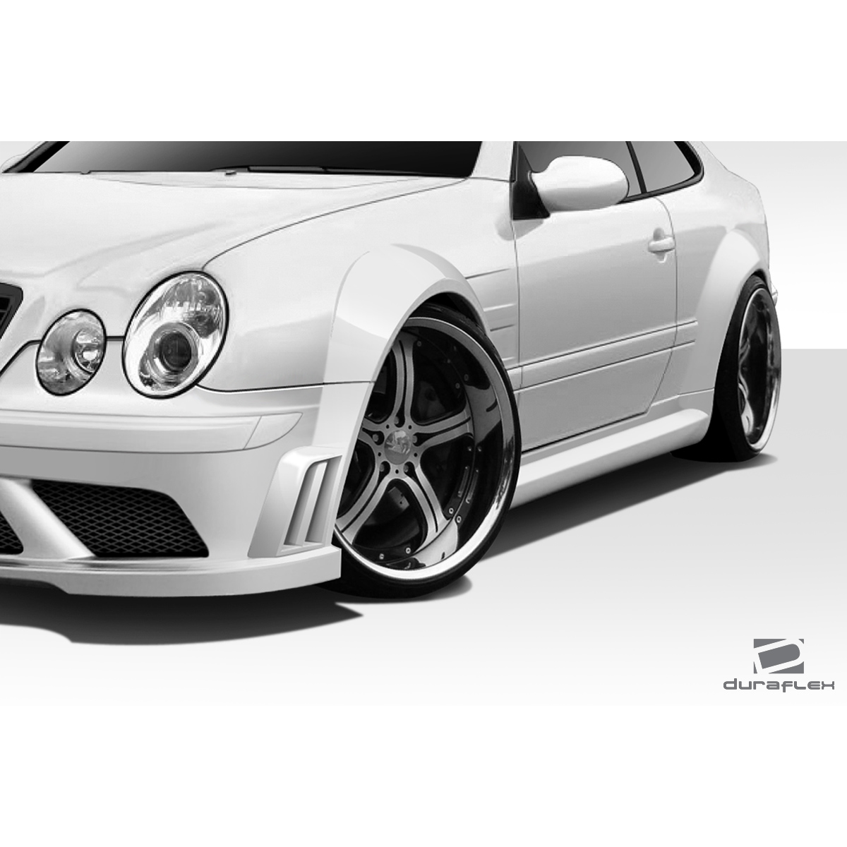 Modify your Mercedes-Benz CLK-Class 1998 with our Exterior/Fenders - Three quarter front angled view of the vehicle