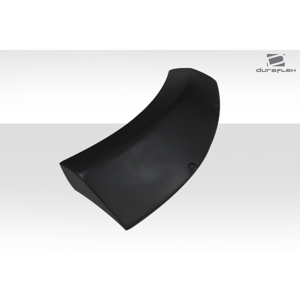 Modify your Ford Mustang 2015 with our Exterior/Fenders - Angled view of a fender flare for Mustang