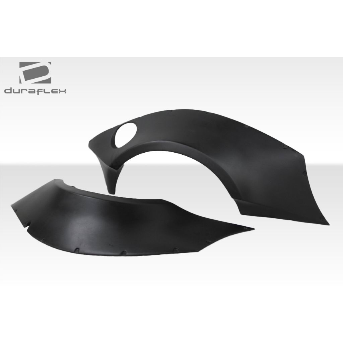 Modify your Nissan 350Z 2003 with our Exterior/Fenders - Side angle view of the fender flares