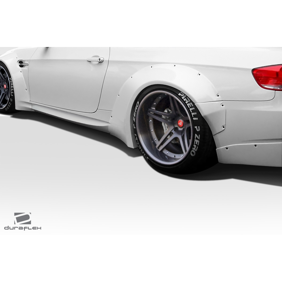 Modify your BMW 4-Series 2008 with our Exterior/Fenders - Image shows vehicle at a low angle from the side