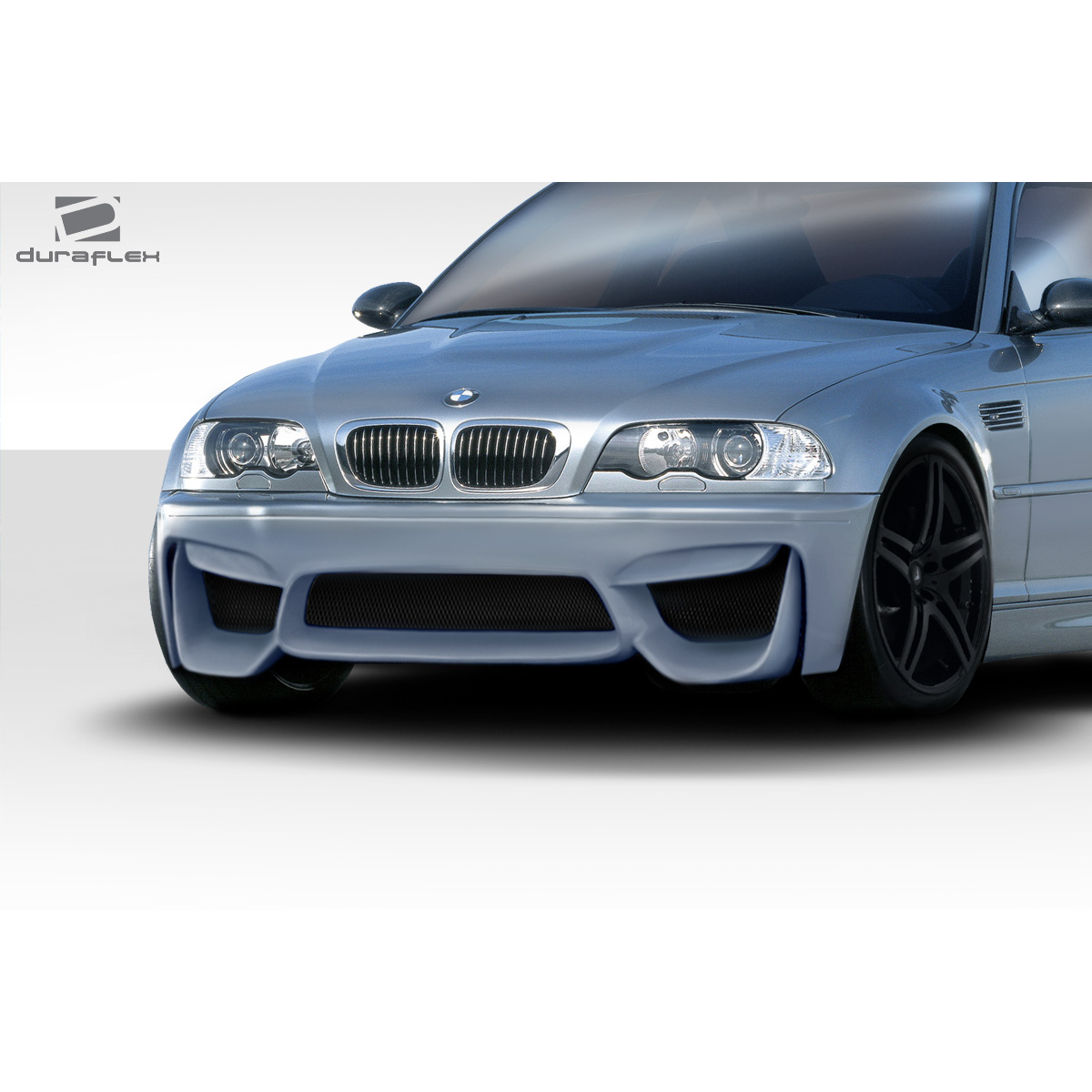 Modify your BMW M3 2001 with our Exterior/Front Bumpers or Lips - Front view angle of the BMW M3 E46 bumper