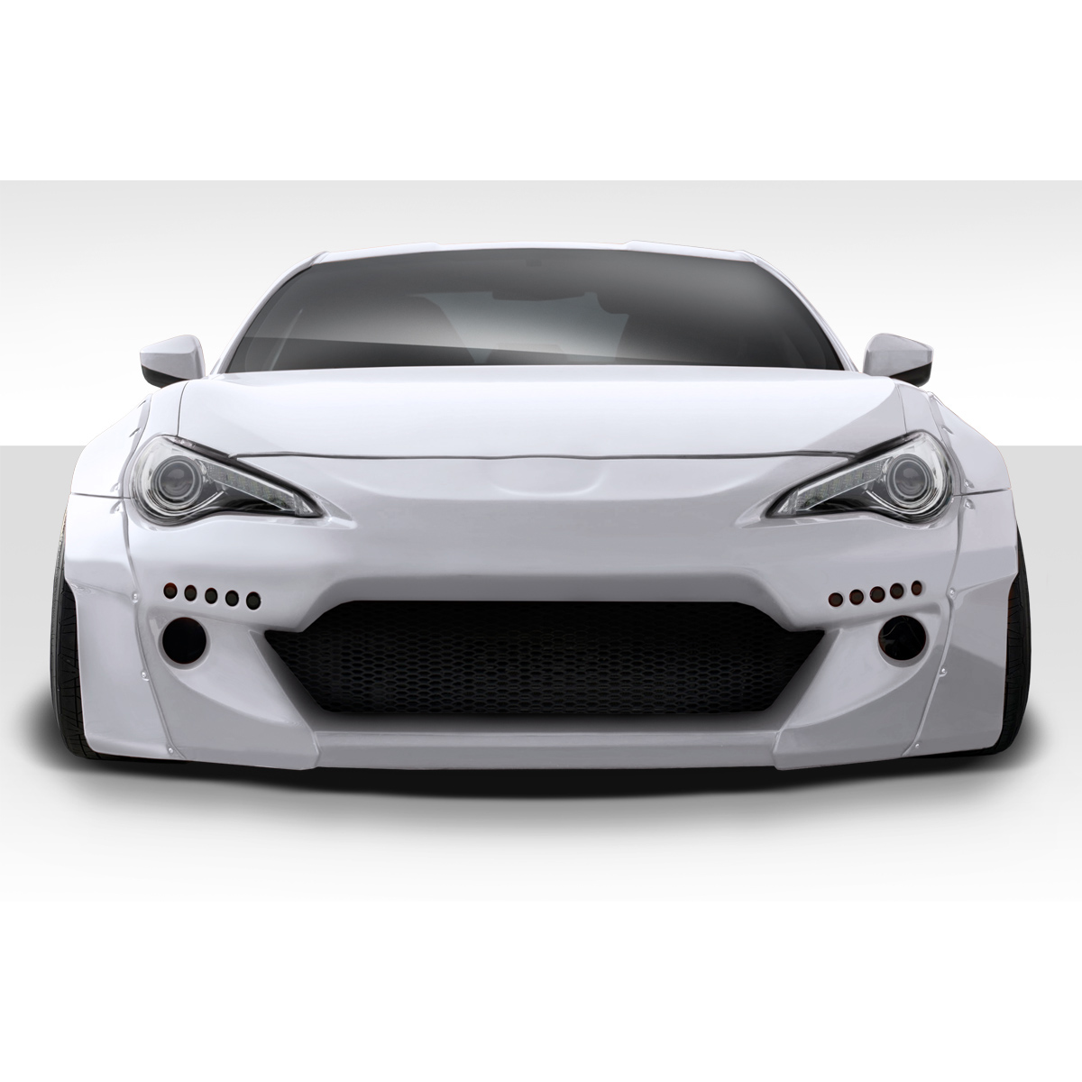 Modify your Subaru BRZ 2013 with our Exterior/Complete Body Kits - Front view of vehicle with slight low angle