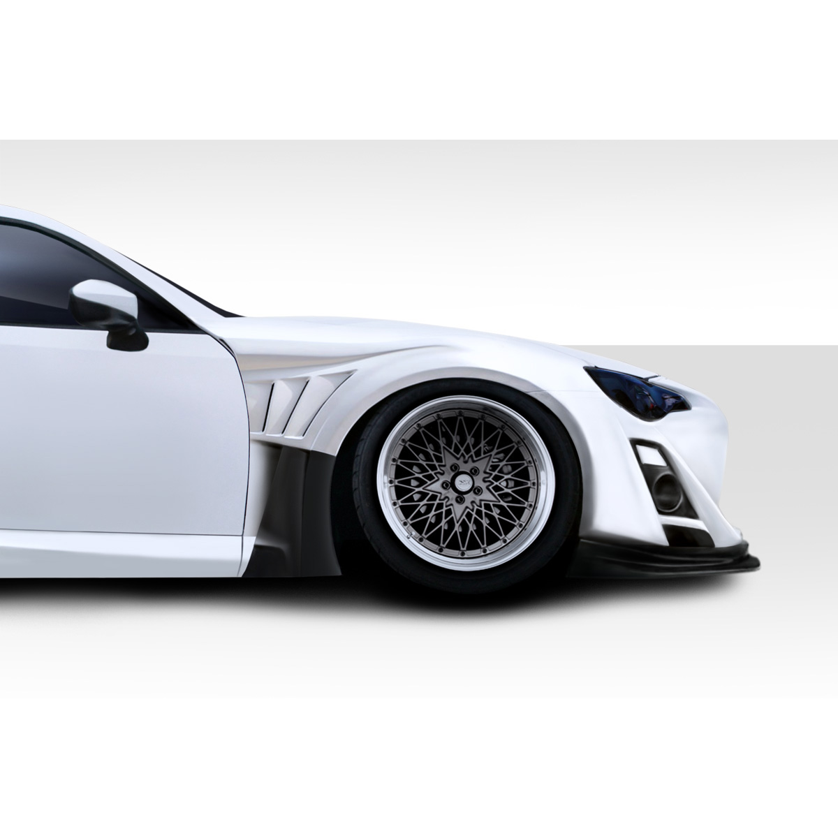 Modify your Scion FR-S 2013 with our Exterior/Fenders - Side view of the Scion FR-S at a slight angle