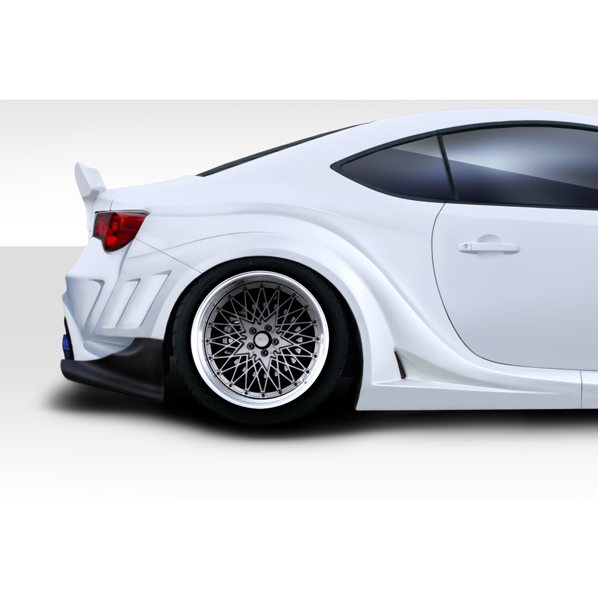 Modify your Scion FR-S 2013 with our Exterior/Fenders - Side angle showing rear fender and wheel detail